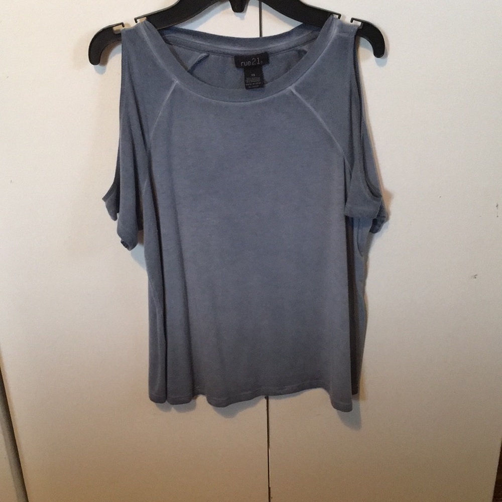 Light washed blue top